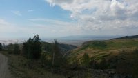 Вид на деревню с высоты птичьего полёта.