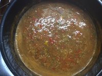С кинзой петушкой и чесноком