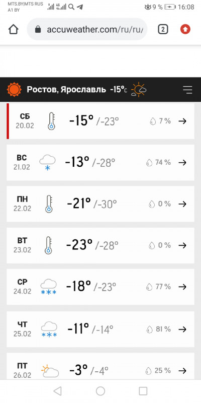 Погода